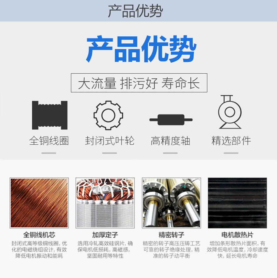鑄鐵自吸泵產品優勢